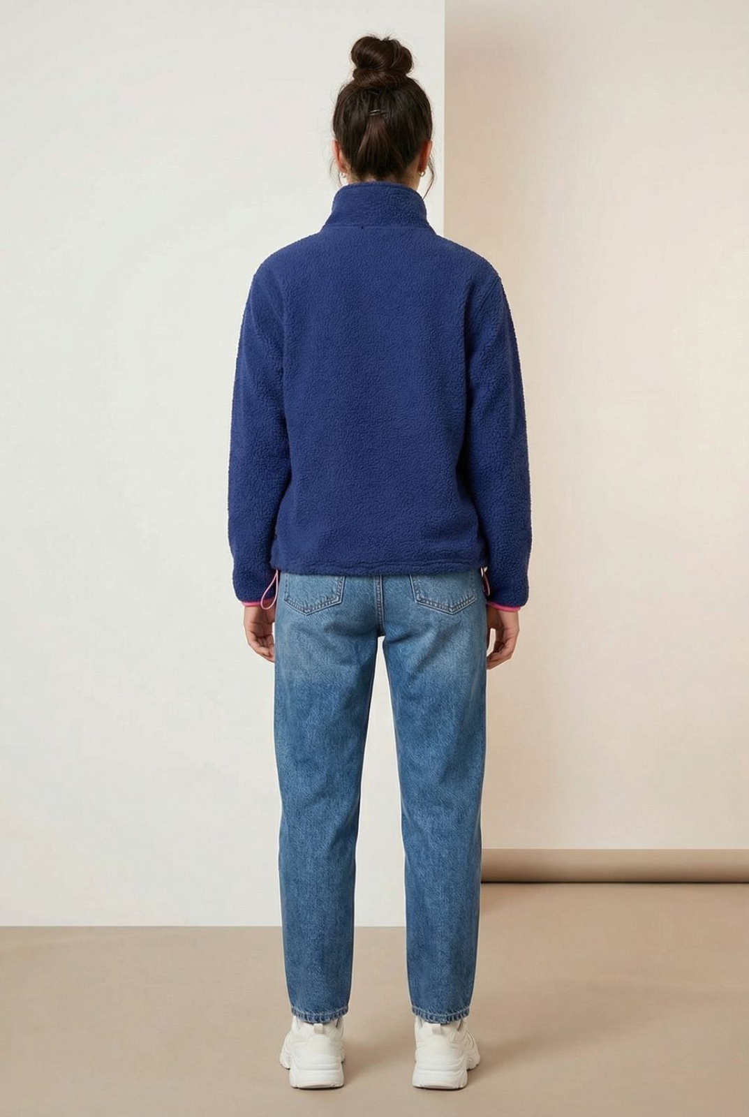 USCO Haven Half-Zip Fleece Pullover Navy