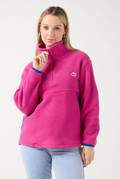 USCO Haven Half-Zip Fleece Pullover Pink