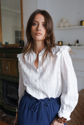 Embroidered Cotton Blouse