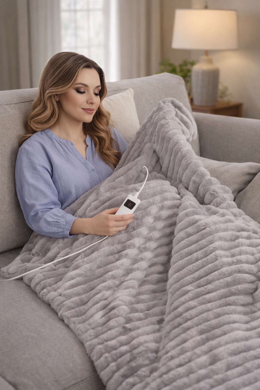 Powered Heated Electric Throw