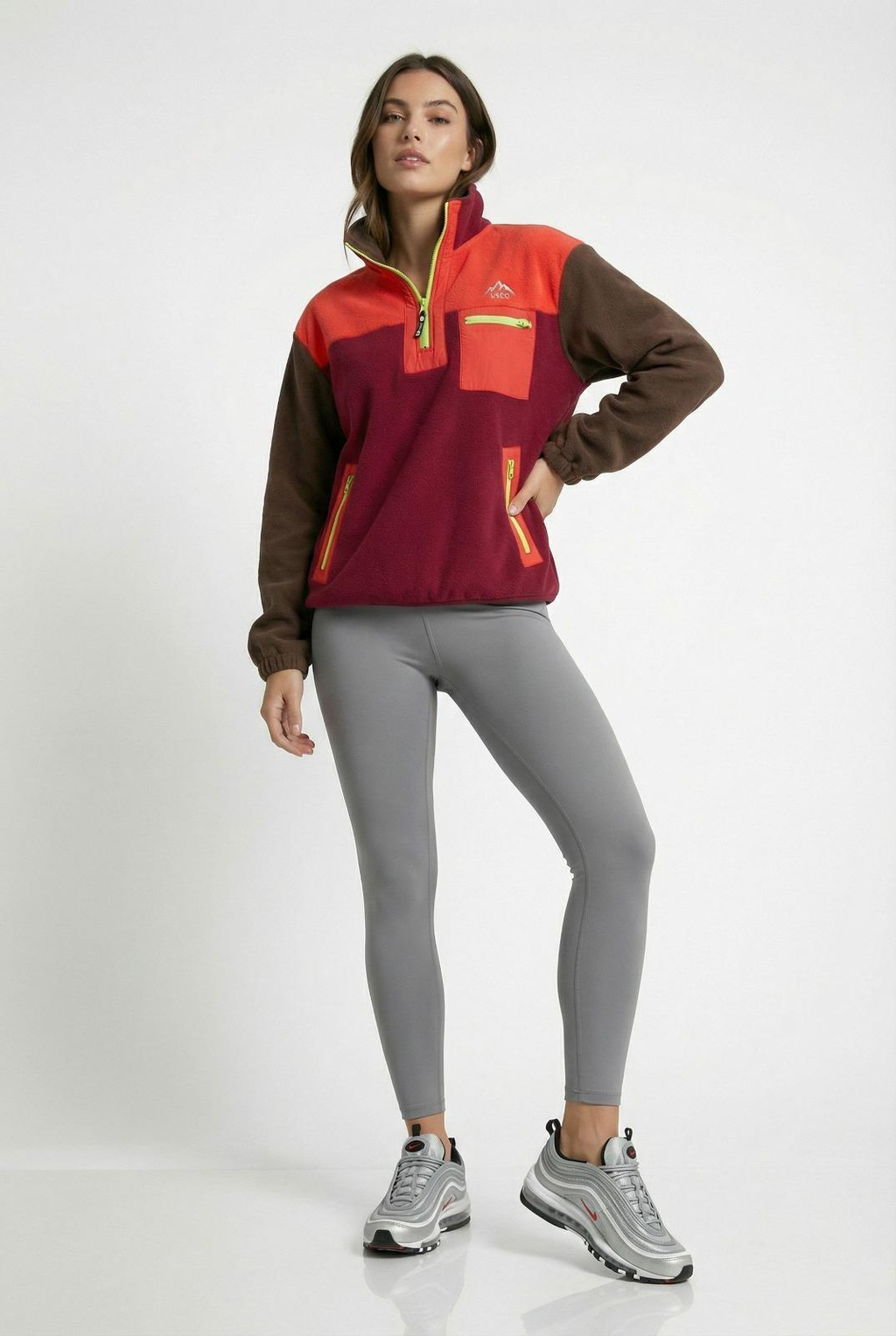 USCO Retro Quarter-Zip Fleece Pullover