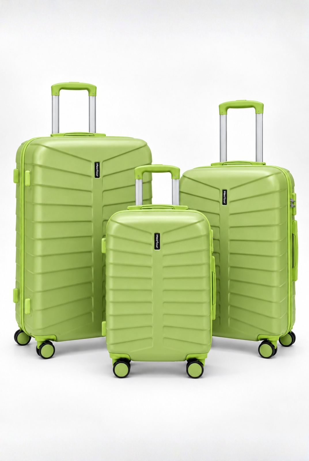 Voyage Set of 3 Hard Shell ABS Suitcases