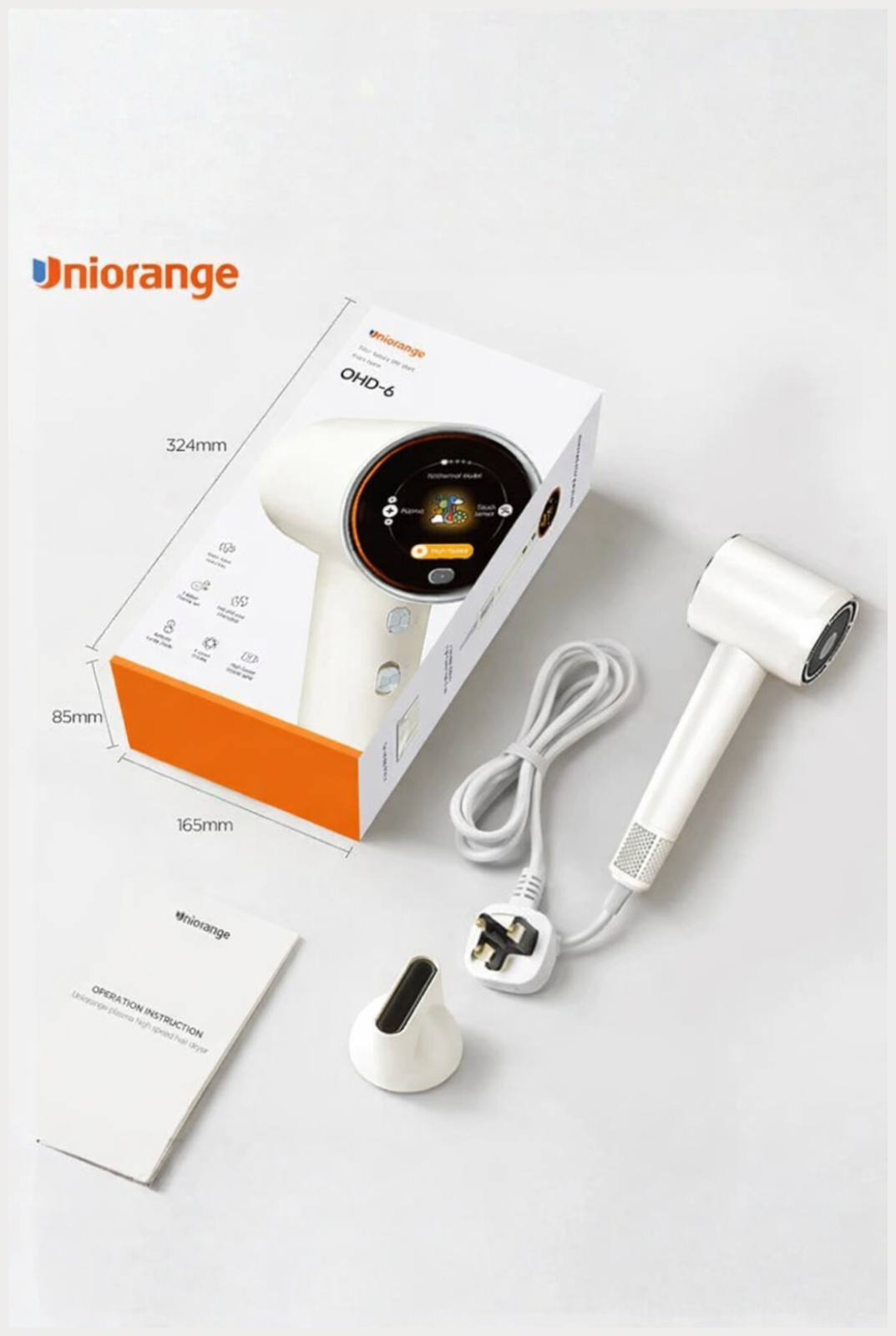 Uniorange Plasma High Speed Hair Dryer H6