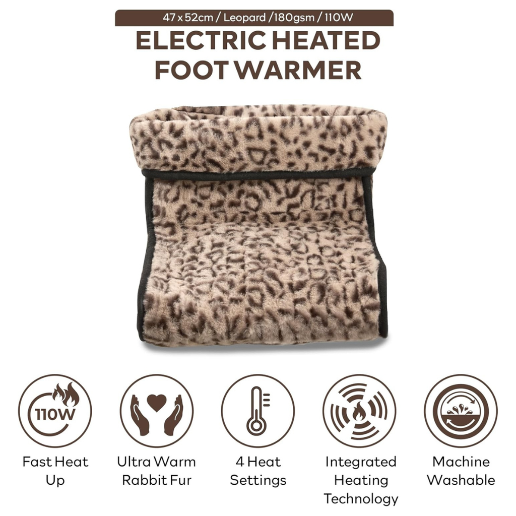 Carmen Electric Heated Foot Warmer
