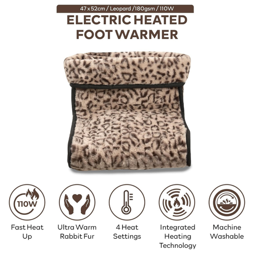 Carmen Electric Heated Foot Warmer