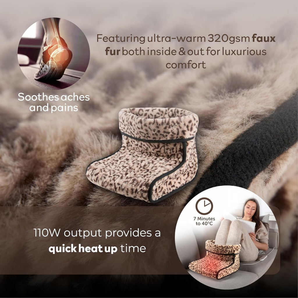 Carmen Electric Heated Foot Warmer