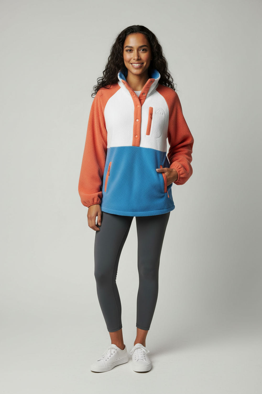 USCO Alpine Quarter-Snap Fleece Pullover