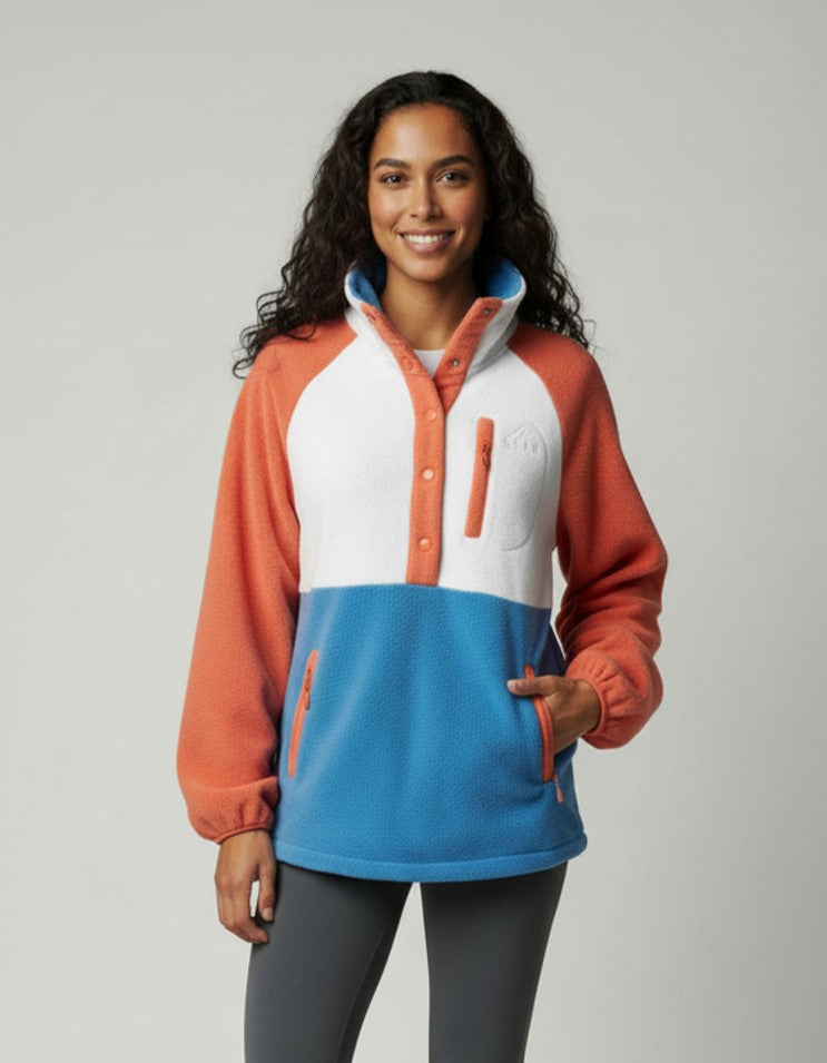 USCO Alpine Quarter-Snap Fleece Pullover