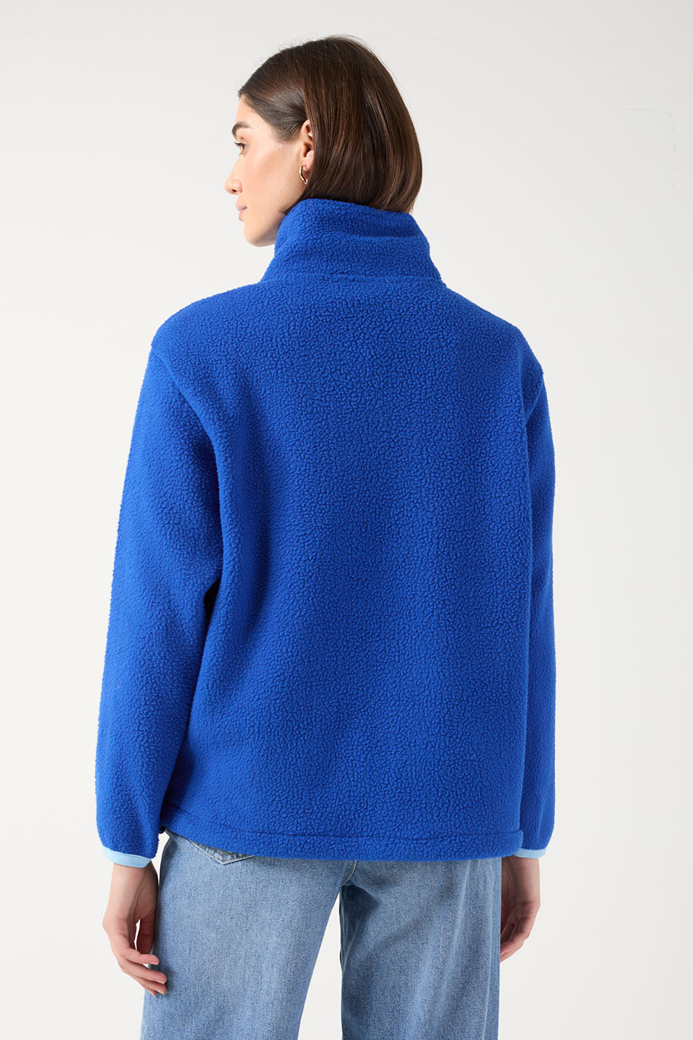 USCO Haven Half-Zip Fleece Pullover Blue